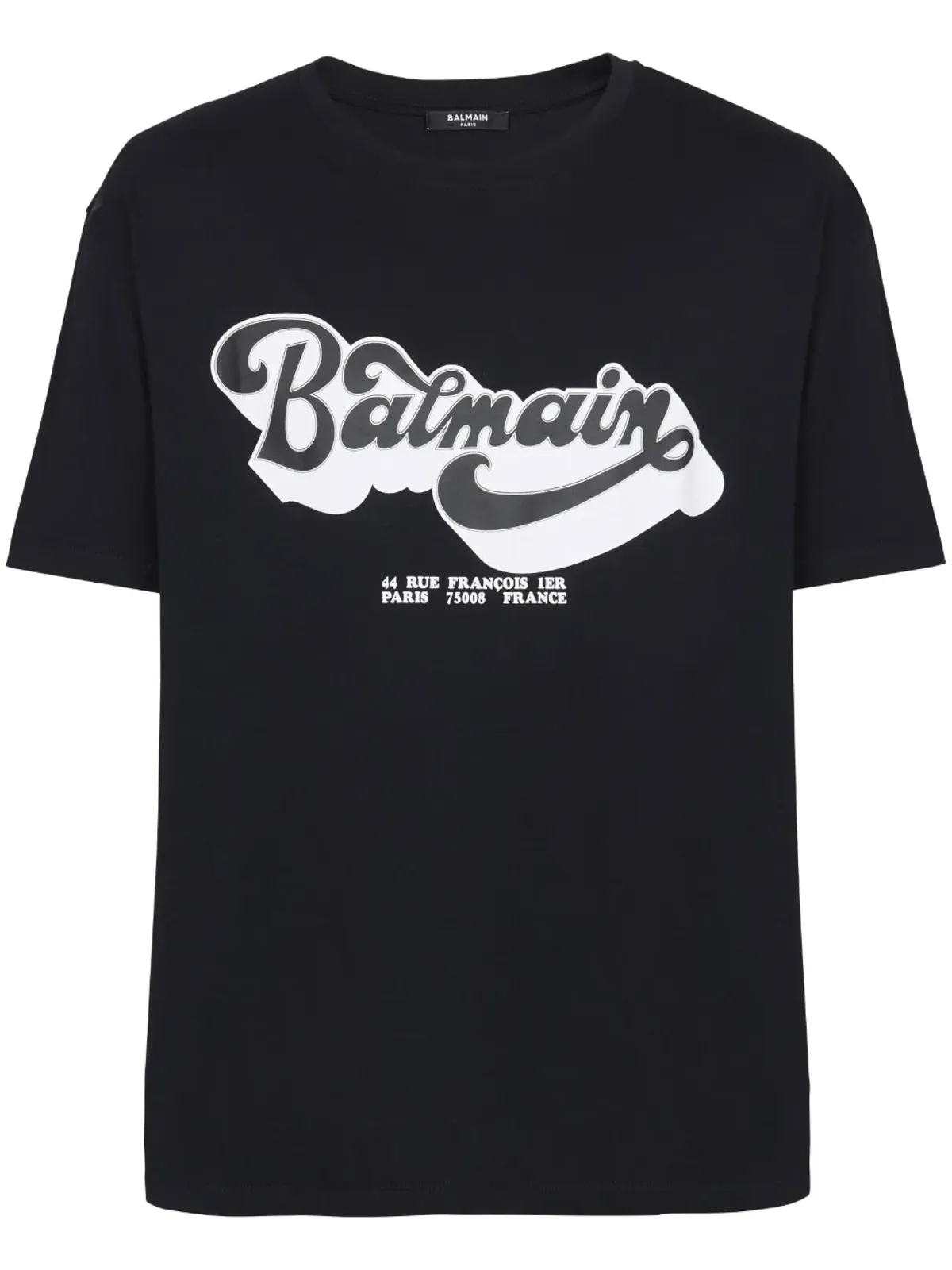 Balmain バルマン 70sロゴプリントTシャツ - 画像1