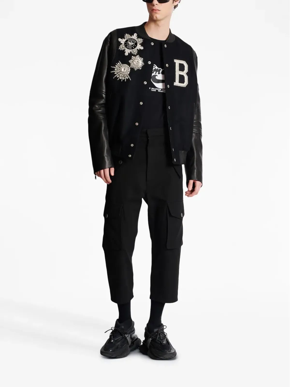 Balmain バルマン 70sロゴプリントTシャツ - 画像2