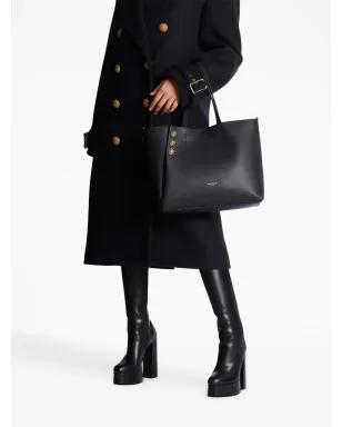 Balmain エンブレム レザー トートバッグ - サムネイル3