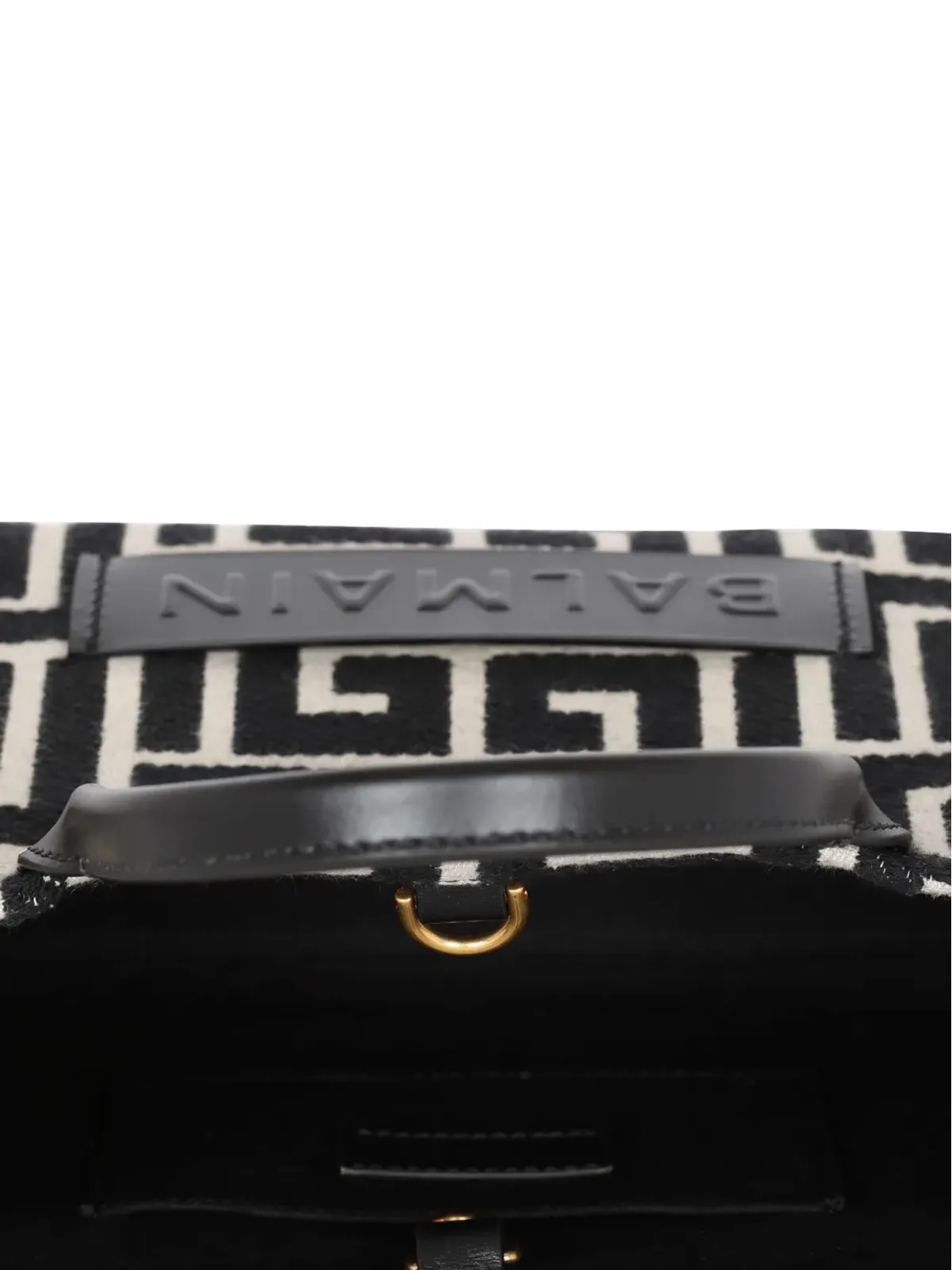 Balmain B-Armyモノグラム トートバッグ - 画像5