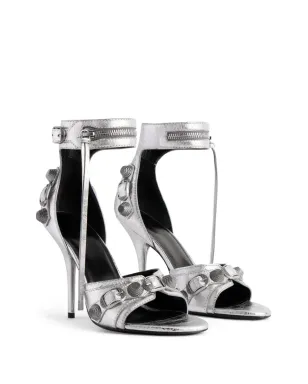 Balenciaga カゴール メタリック仕上げ サンダル - サムネイル2