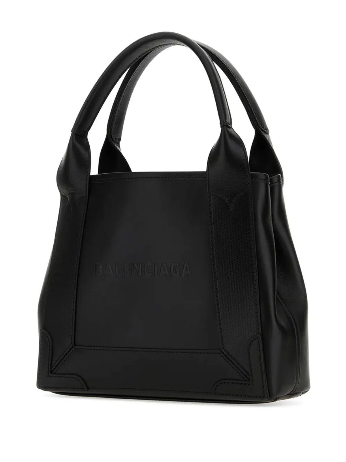 Balenciaga エンボスロゴ レザー トートバッグ - 画像3