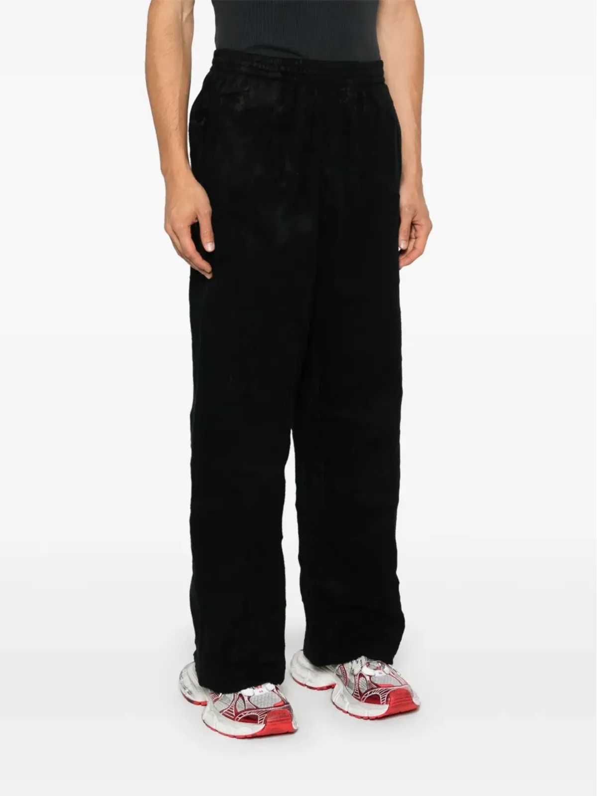 Balenciaga クリンクルドエフェクト トラックパンツ - 画像3