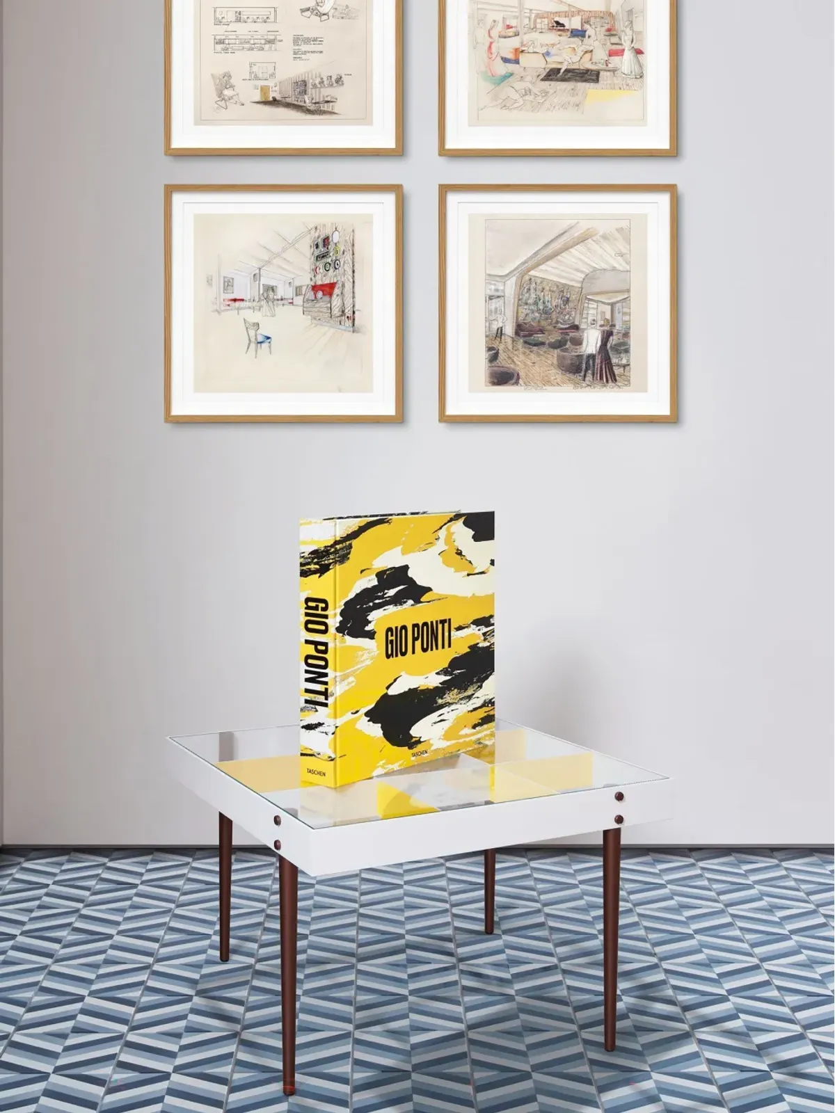 TASCHEN Gio Ponti アートエディション - Yellow - 画像3