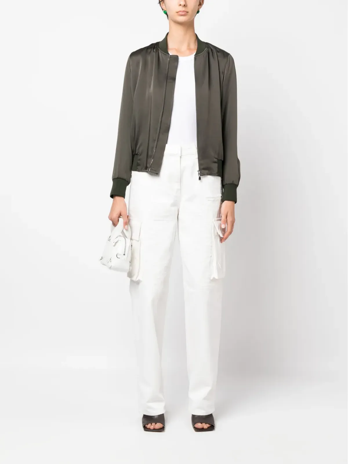 Givenchy ダメージ加工ストレートカーゴジーンズ - 画像2