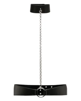 Fleur Du Mal チェーンリンクレザーハーネス - サムネイル1