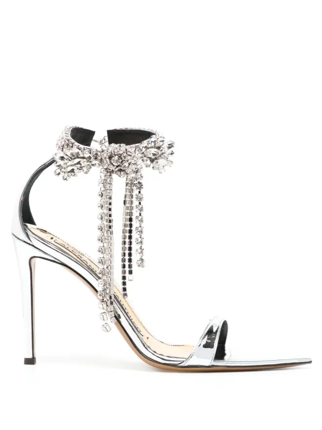 Alexandre Vauthier Alexandre Vauthier クリスタル装飾パンプス - シルバーの商品画像