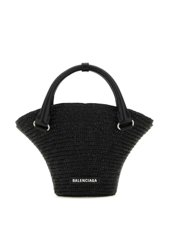 Balenciaga Balenciaga ラフィア トートバッグの商品画像