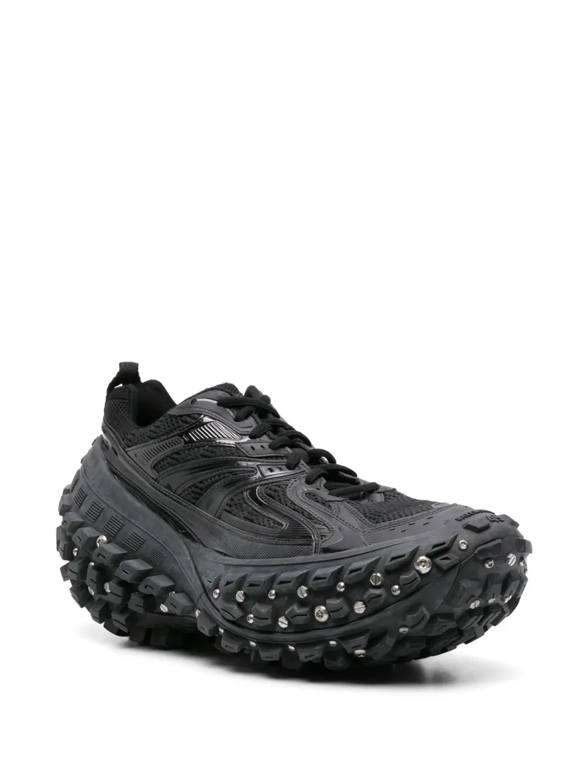 Balenciaga バウンサー パネルド チャンキー スニーカー - ブラック - 画像2