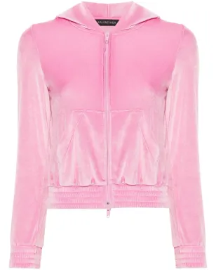Balenciaga BB Paris ジップアップフーディー - ピンク - サムネイル1