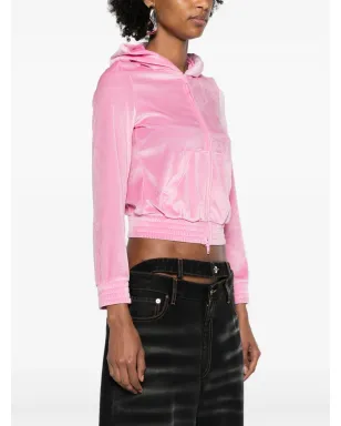 Balenciaga BB Paris ジップアップフーディー - ピンク - サムネイル3
