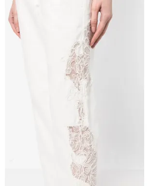 Ermanno Scervino ボーイフレンドコットンパンツ - White - サムネイル5