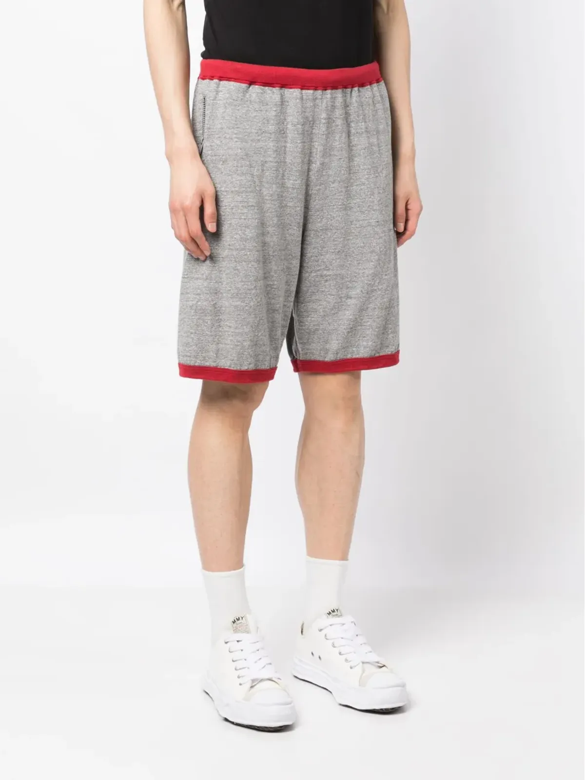 Undercover ウエストゴム入り コットン トラックショーツ - 画像3