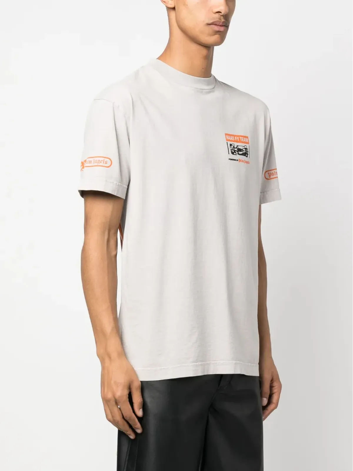 Palm Angels - Haas MoneyGram Las Vegas F1T チーム Tシャツ - 画像5