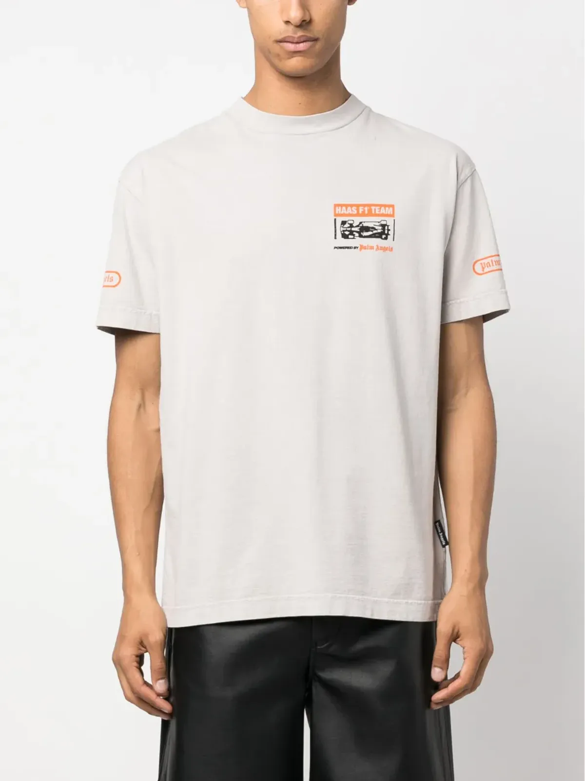 Palm Angels - Haas MoneyGram Las Vegas F1T チーム Tシャツ - 画像4
