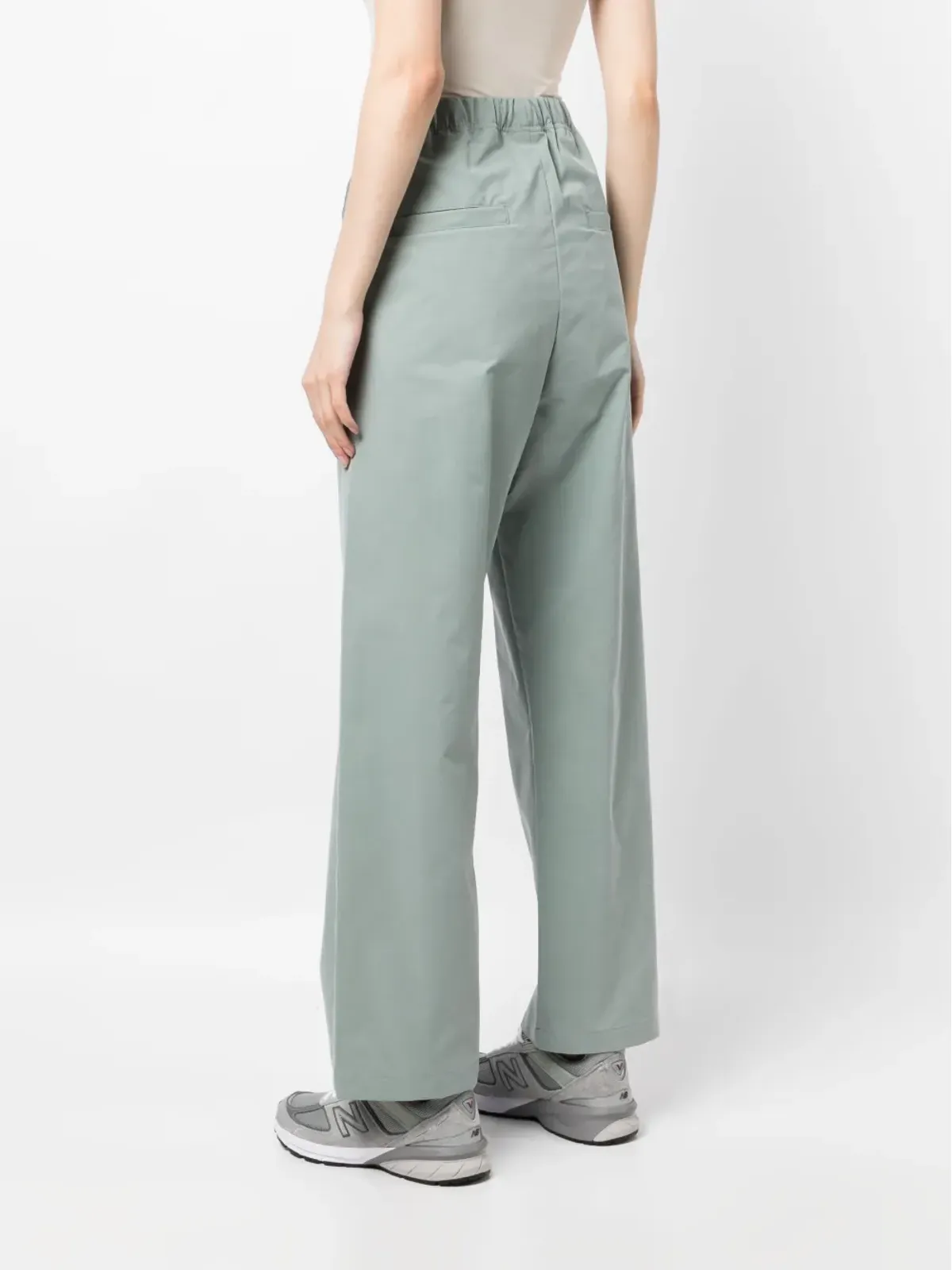 FEAR OF GOD ESSENTIALS ロゴパッチ ドローストリングウエストパンツ - 画像4