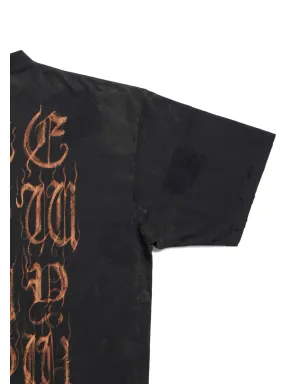 Balenciaga ヘビーメタル コットン Tシャツ ブラック - サムネイル3