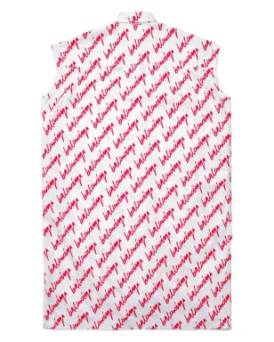 Balenciaga ロゴプリントシャツドレス - サムネイル2