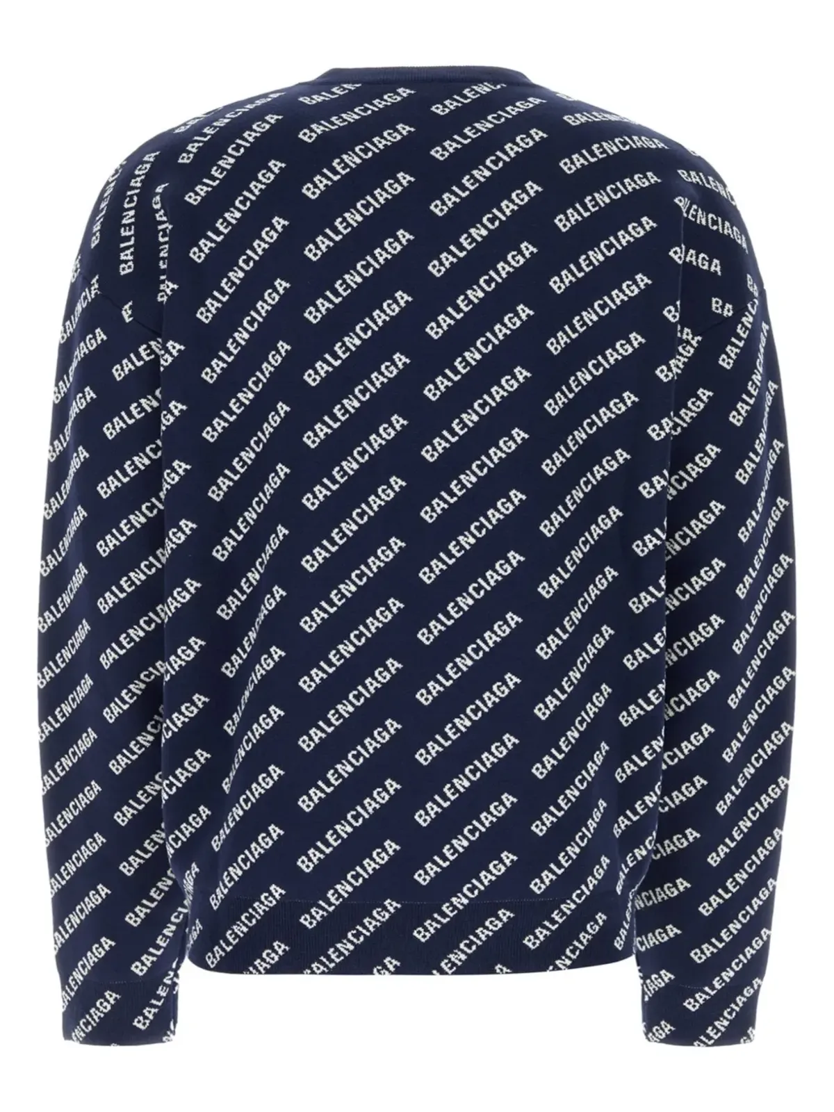 Balenciaga ミニ・オールオーバーロゴ ジャンパー ブルー - 画像2