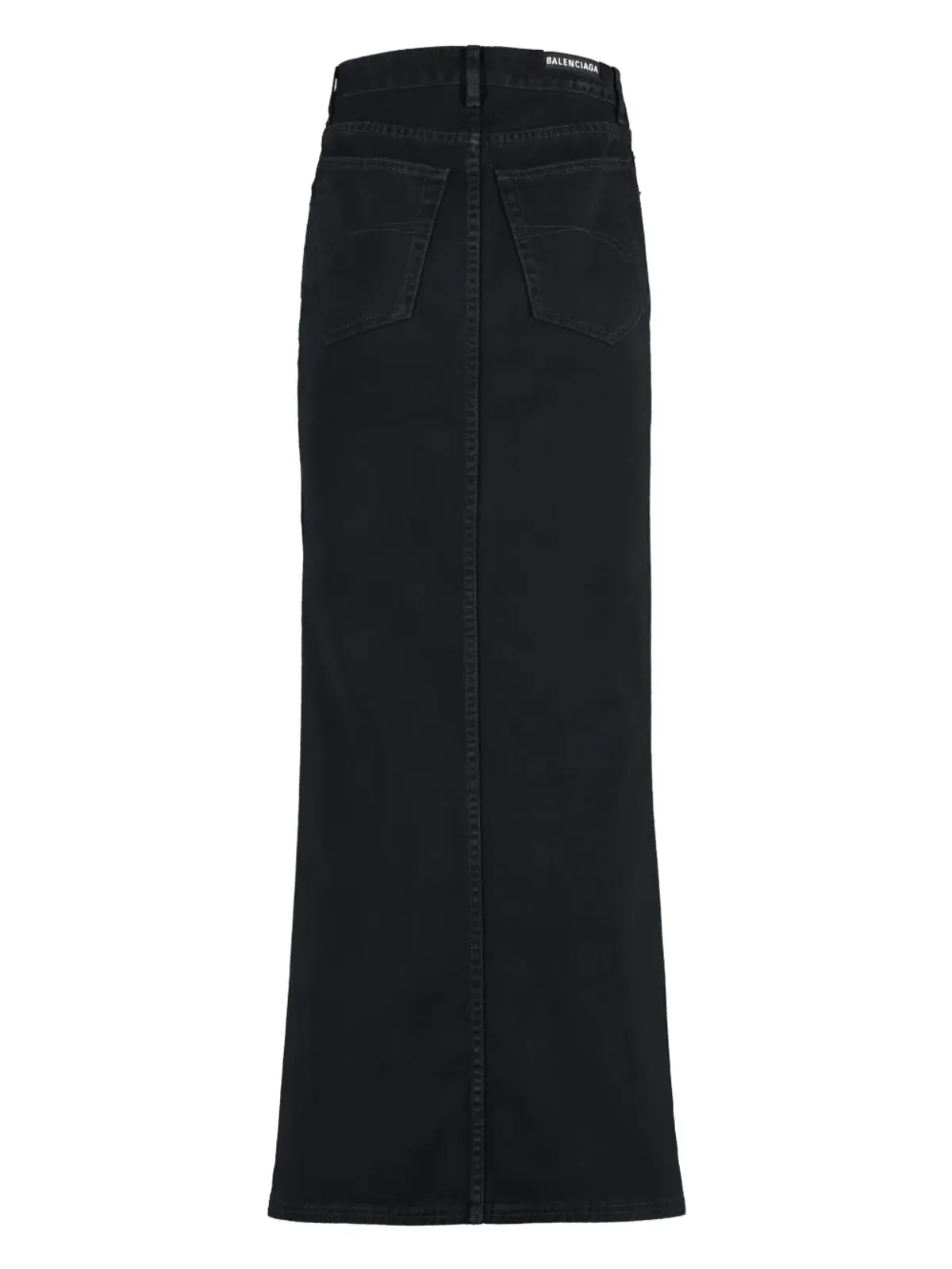 Balenciaga ミッドライズデニムスカート - 画像2