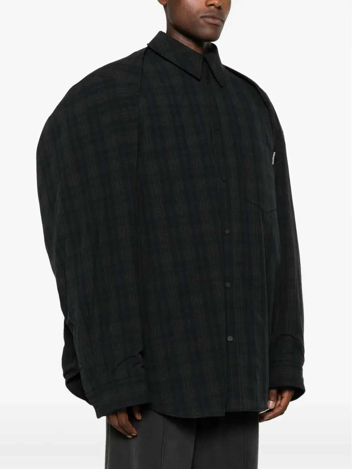 Balenciaga 取り外し可能な袖付きシャツ - 画像4