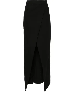 Balenciaga ウールミディスカート（ブラック） - サムネイル1