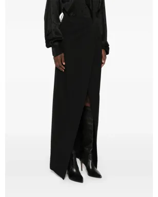 Balenciaga ウールミディスカート（ブラック） - サムネイル3
