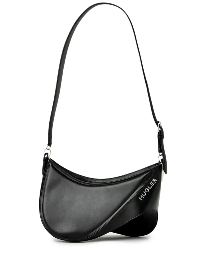 Mugler Mugler Smooth Spiral tote bag - Blackの商品画像