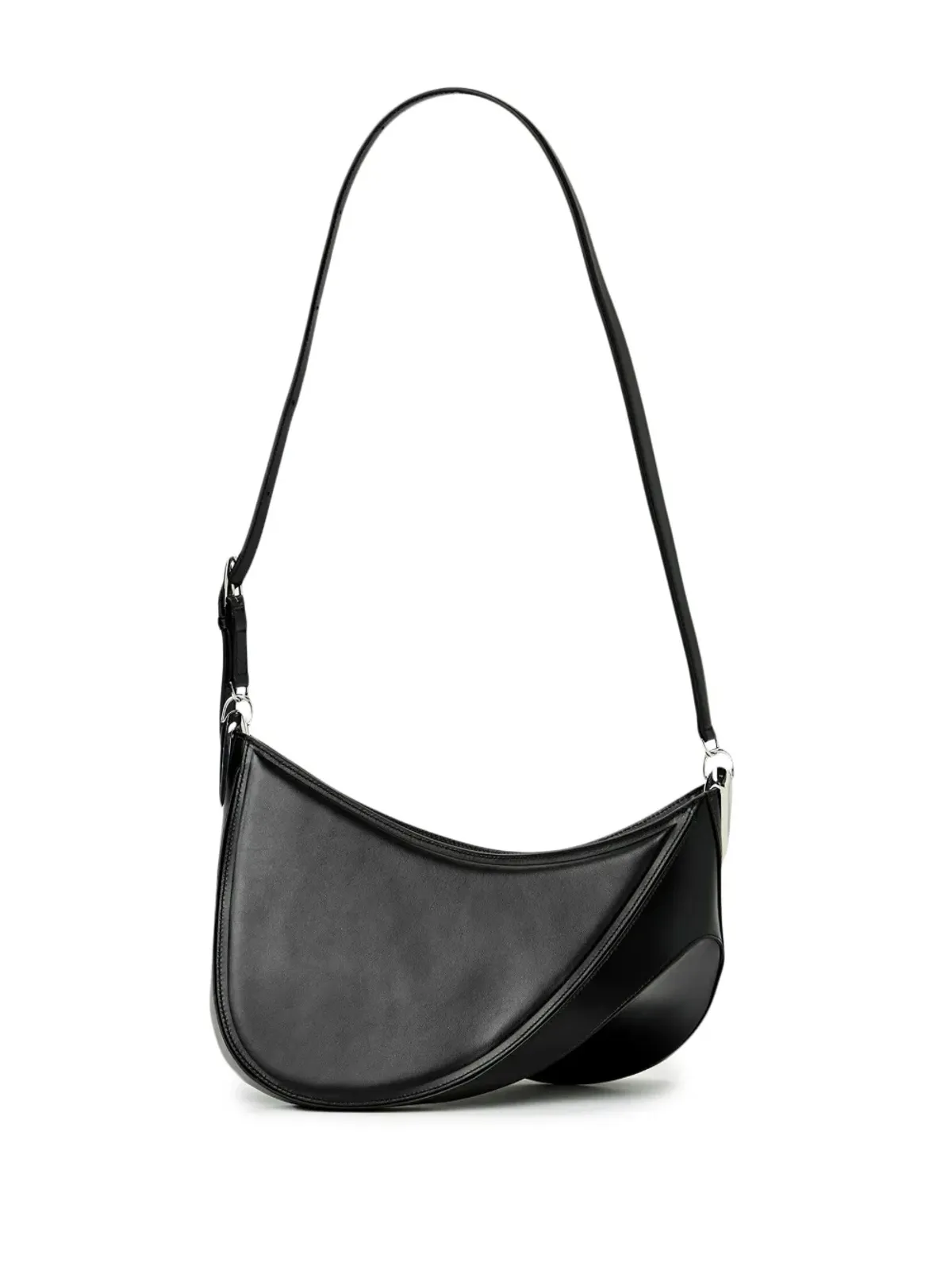 Mugler Smooth Spiral tote bag - Black - 画像2