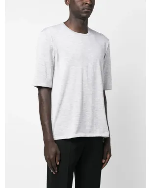Saint Laurent クルーネック半袖スウェットシャツ - サムネイル3