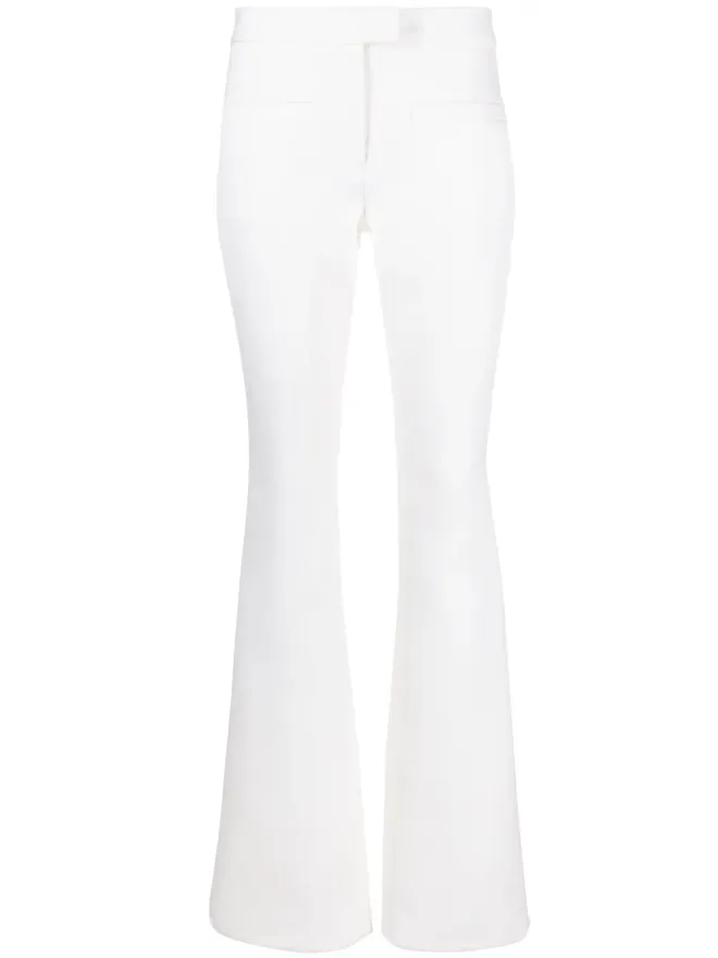 Courrèges Courrèges クレープテクスチャー ブーツカットパンツの商品画像