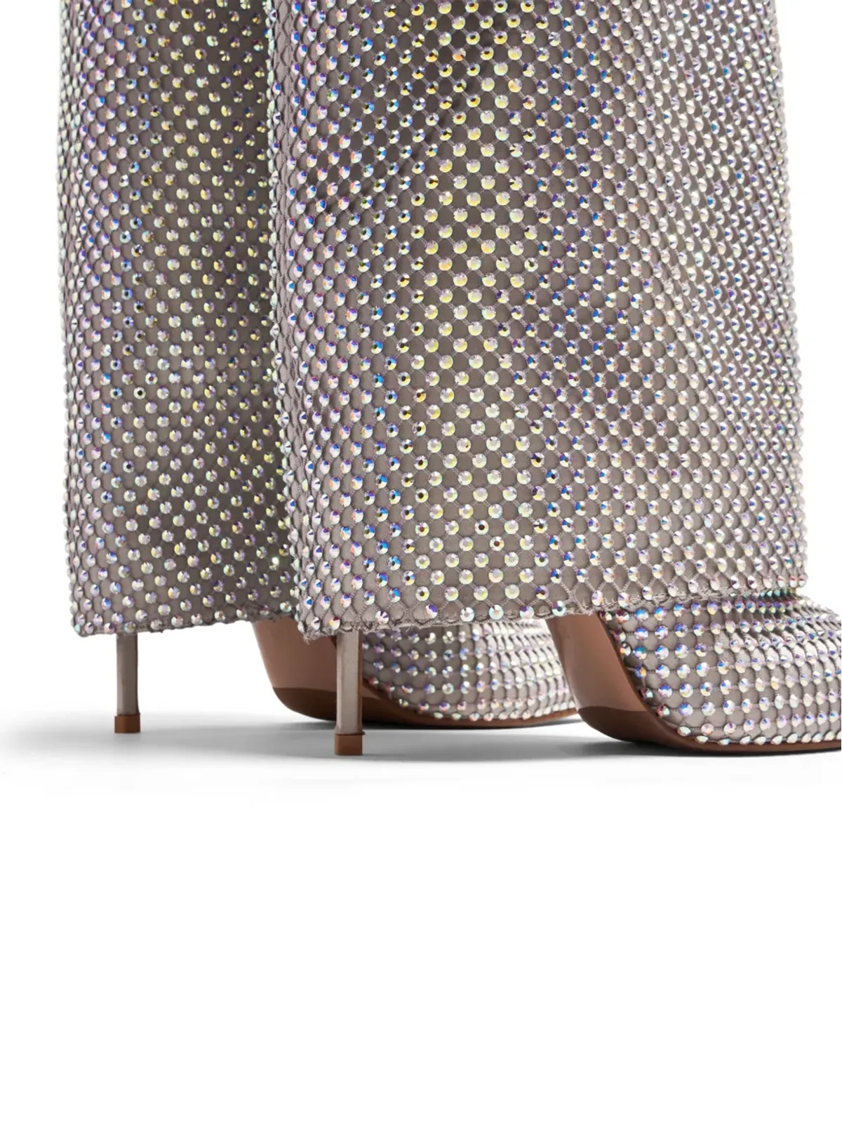 Le Silla ギルダ クリスタル付きニーハイブーツ - 画像4
