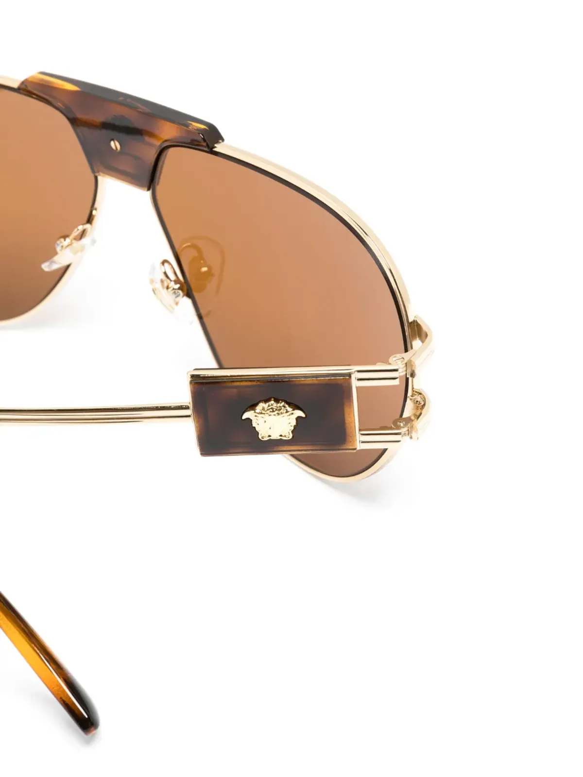 Versace Eyewear スペシャルプロジェクト パイロットフレーム サングラス - 画像3