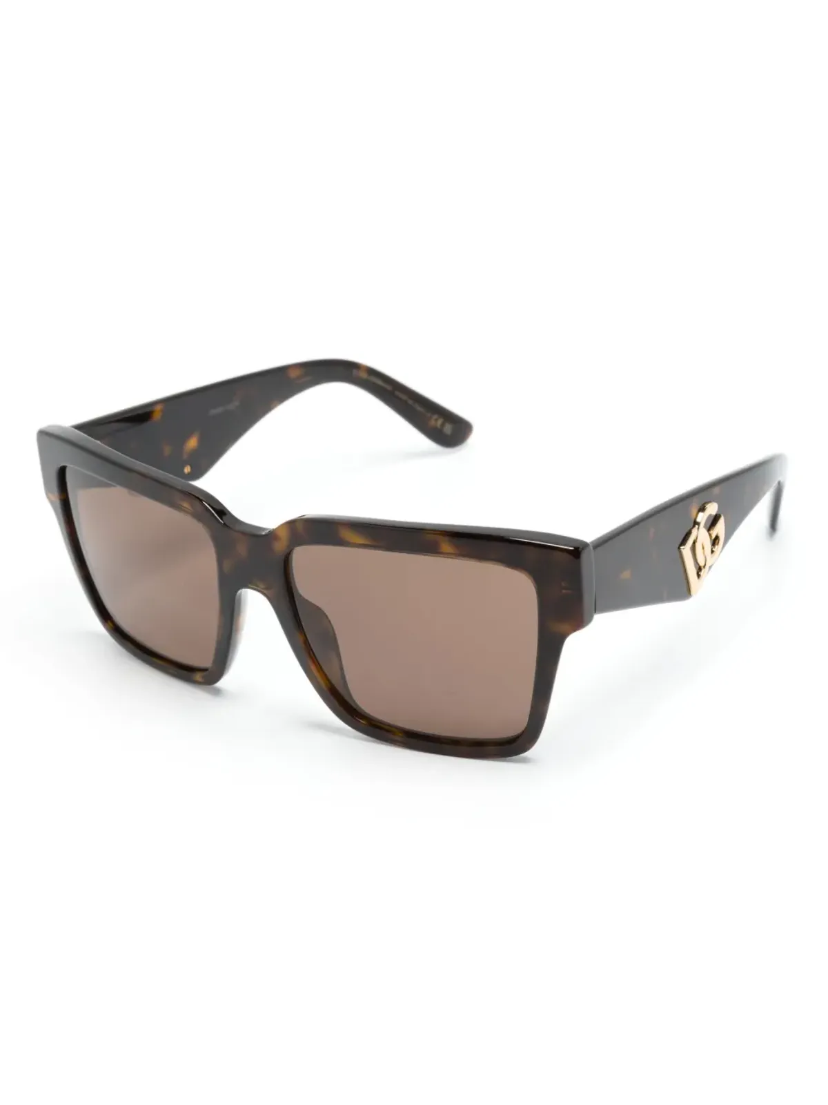Dolce & Gabbana Eyewear サングラス（オーバーサイズフレーム） - ブラウン - 画像2