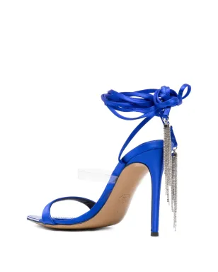 Alexandre Vauthier レザーサンダル ブルー - サムネイル3