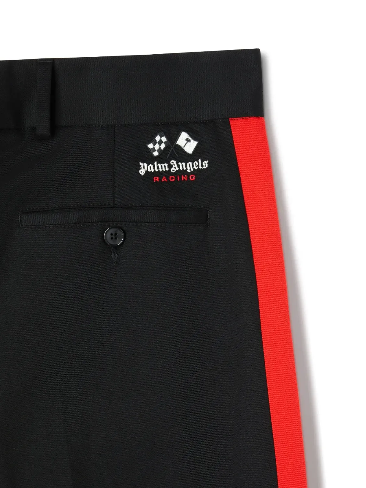 Palm Angels x Haas MoneyGram レーシングストライプ・トラウザー - ブラック - 画像3
