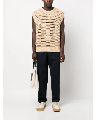 Jil Sander エラスティケーテッドウエストバンド テーパードパンツ - サムネイル2