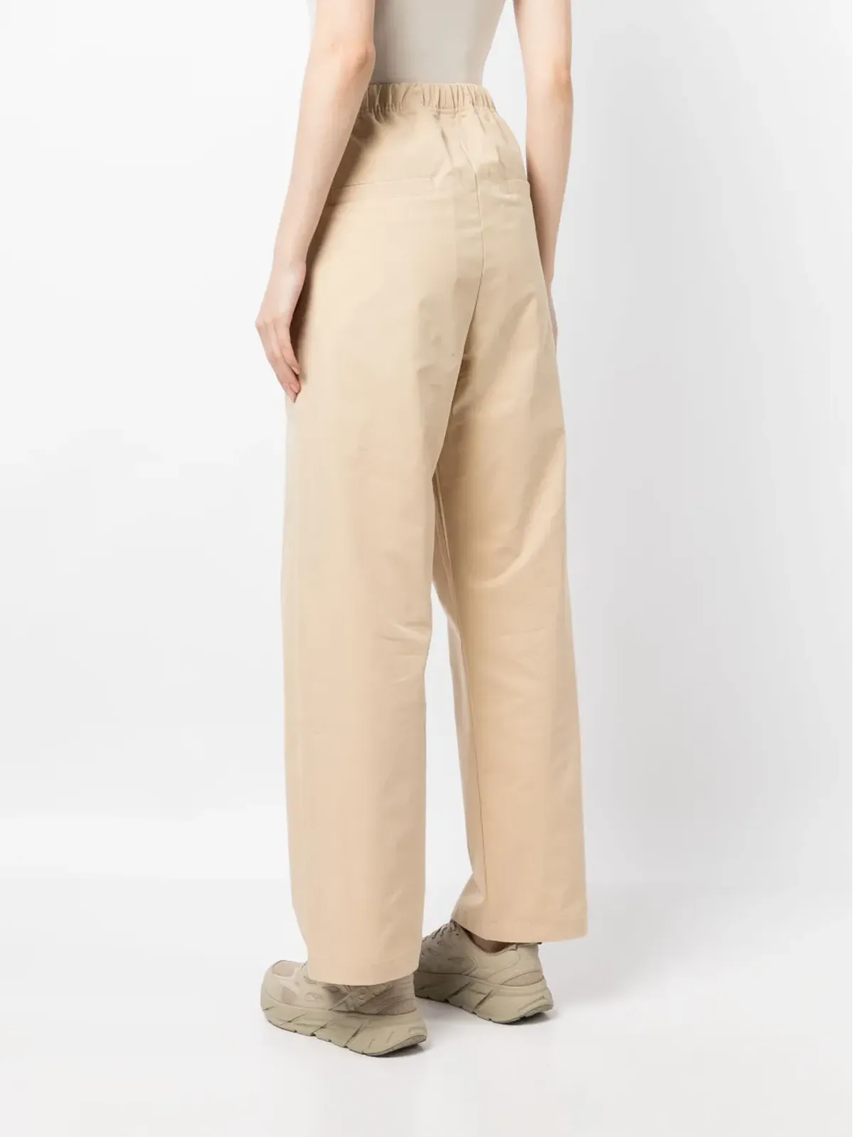 FEAR OF GOD ESSENTIALS ロゴパッチ付きドローストリングウエストバンドパンツ - Brown - 画像4