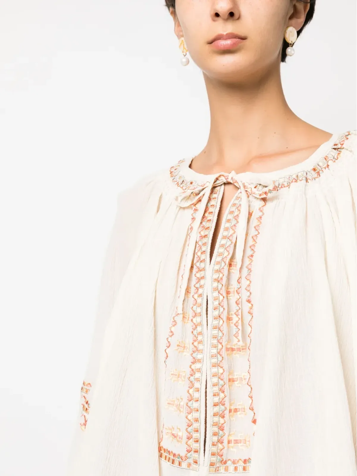 ISABEL MARANT Clive シークイン装飾 ブラウス - 画像5