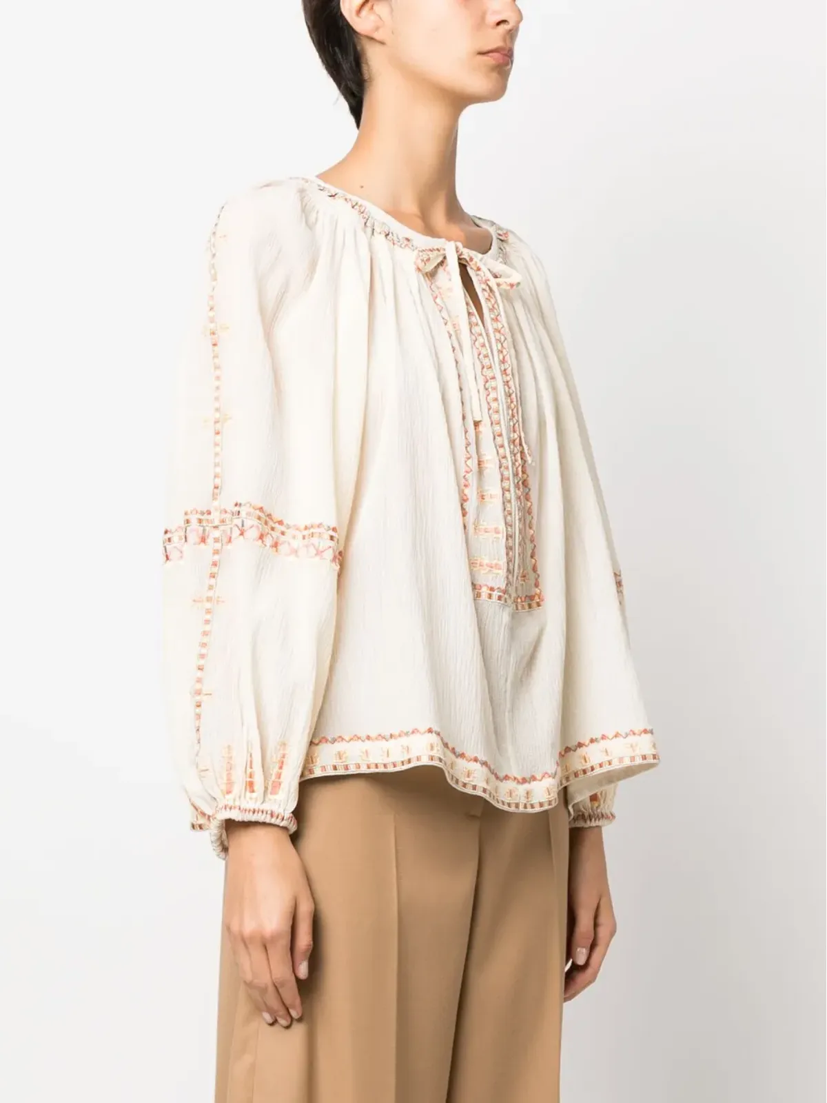 ISABEL MARANT Clive シークイン装飾 ブラウス - 画像3