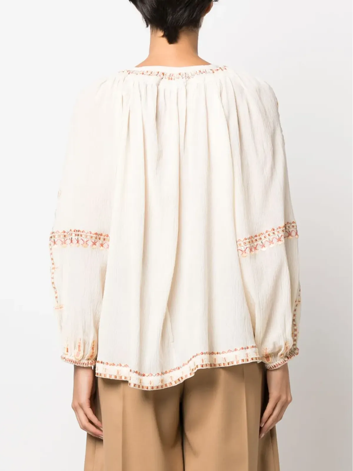 ISABEL MARANT Clive シークイン装飾 ブラウス - 画像4