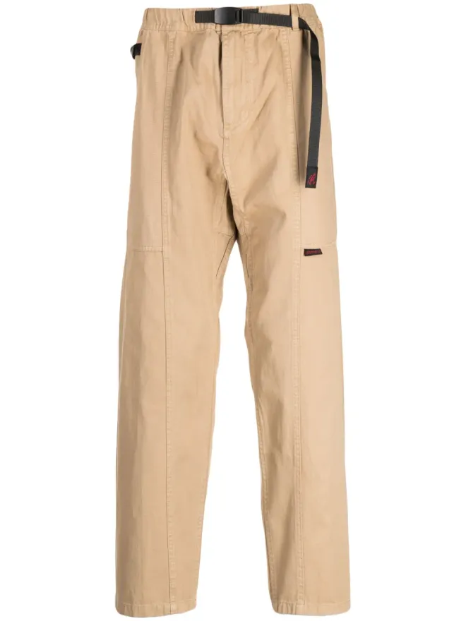 Gramicci Gramicci ベルテッドストレートレッグパンツ - ブラウンの商品画像