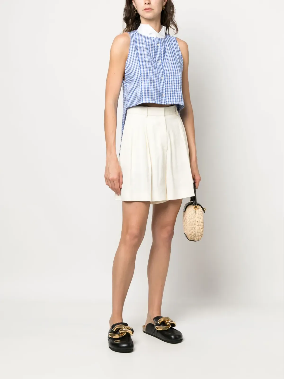 Jejia Rampling Baby sleeveless shirt - Blue - 画像2