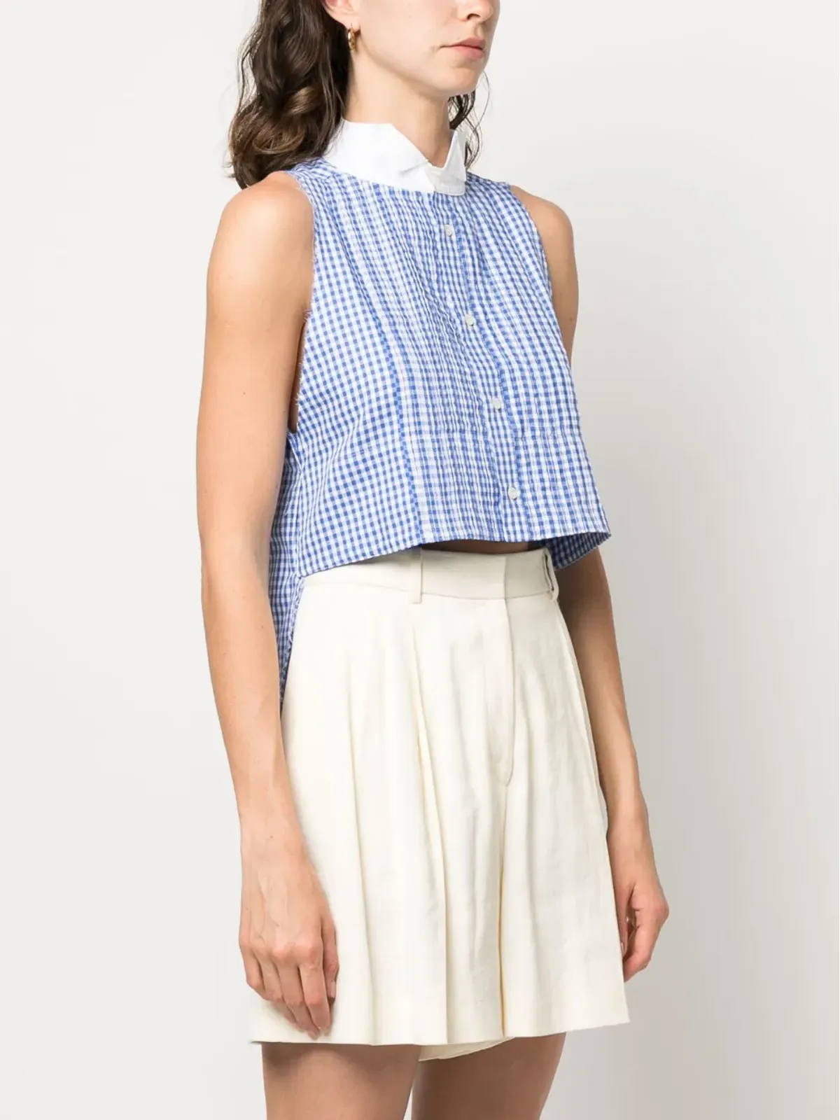 Jejia Rampling Baby sleeveless shirt - Blue - 画像3