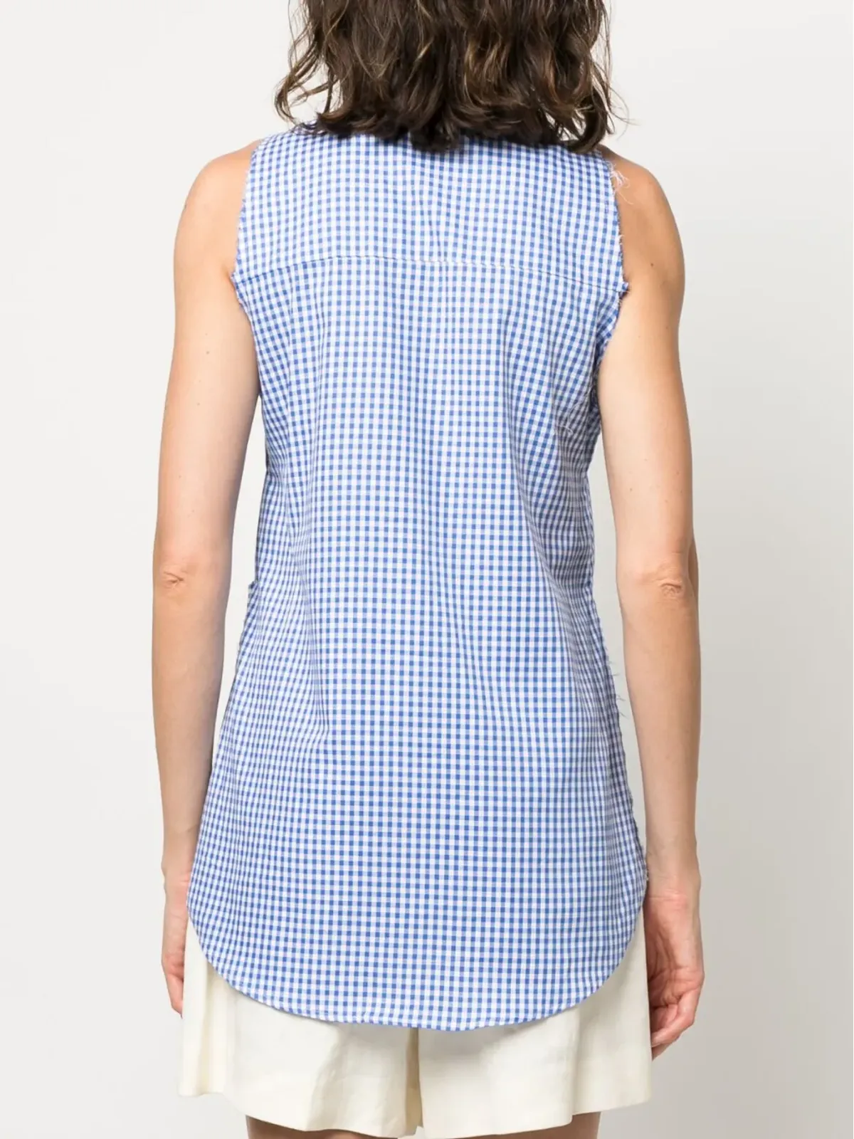Jejia Rampling Baby sleeveless shirt - Blue - 画像4