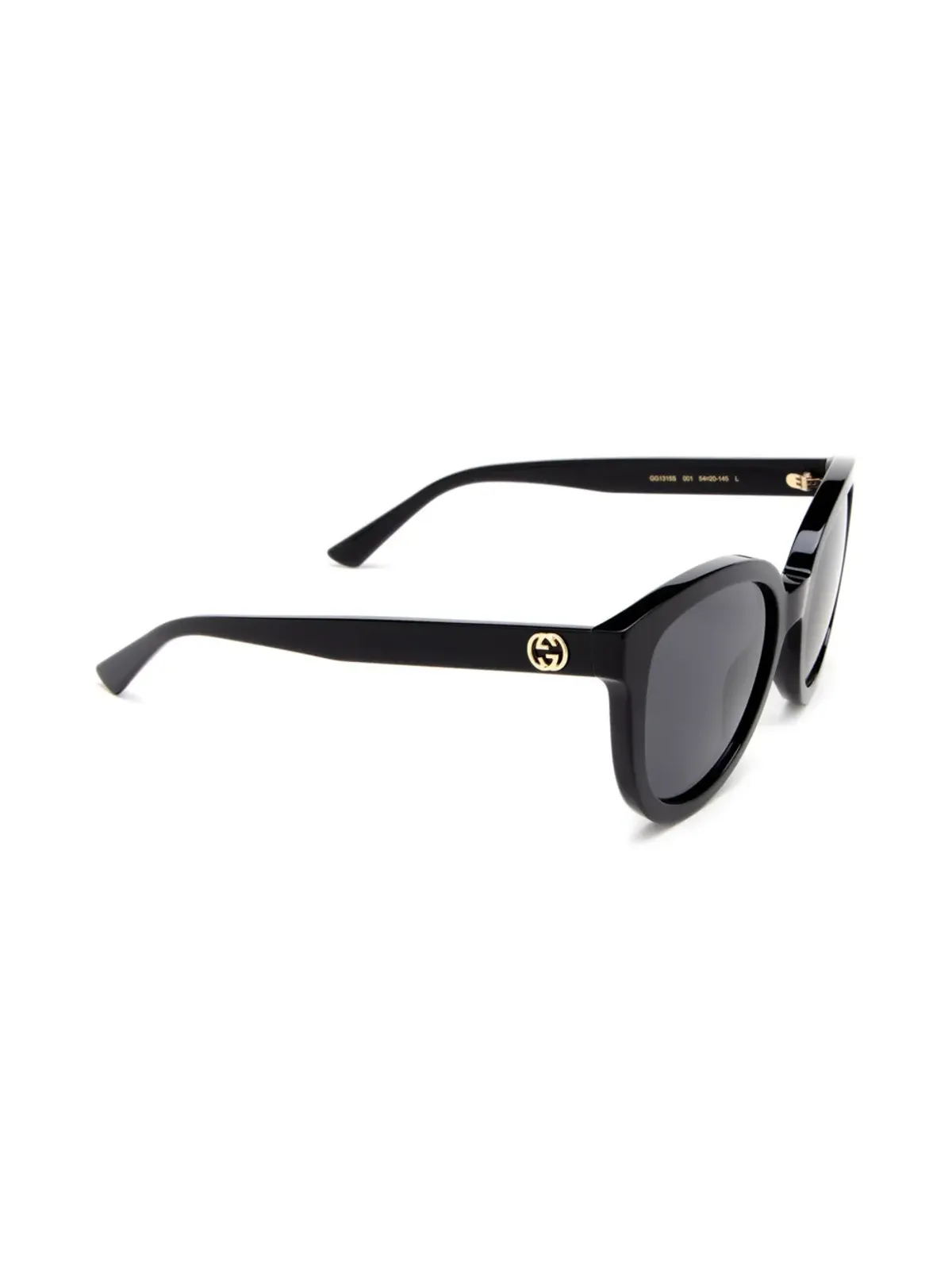 Gucci Eyewear ロゴプレート キャットアイ サングラス - 画像2