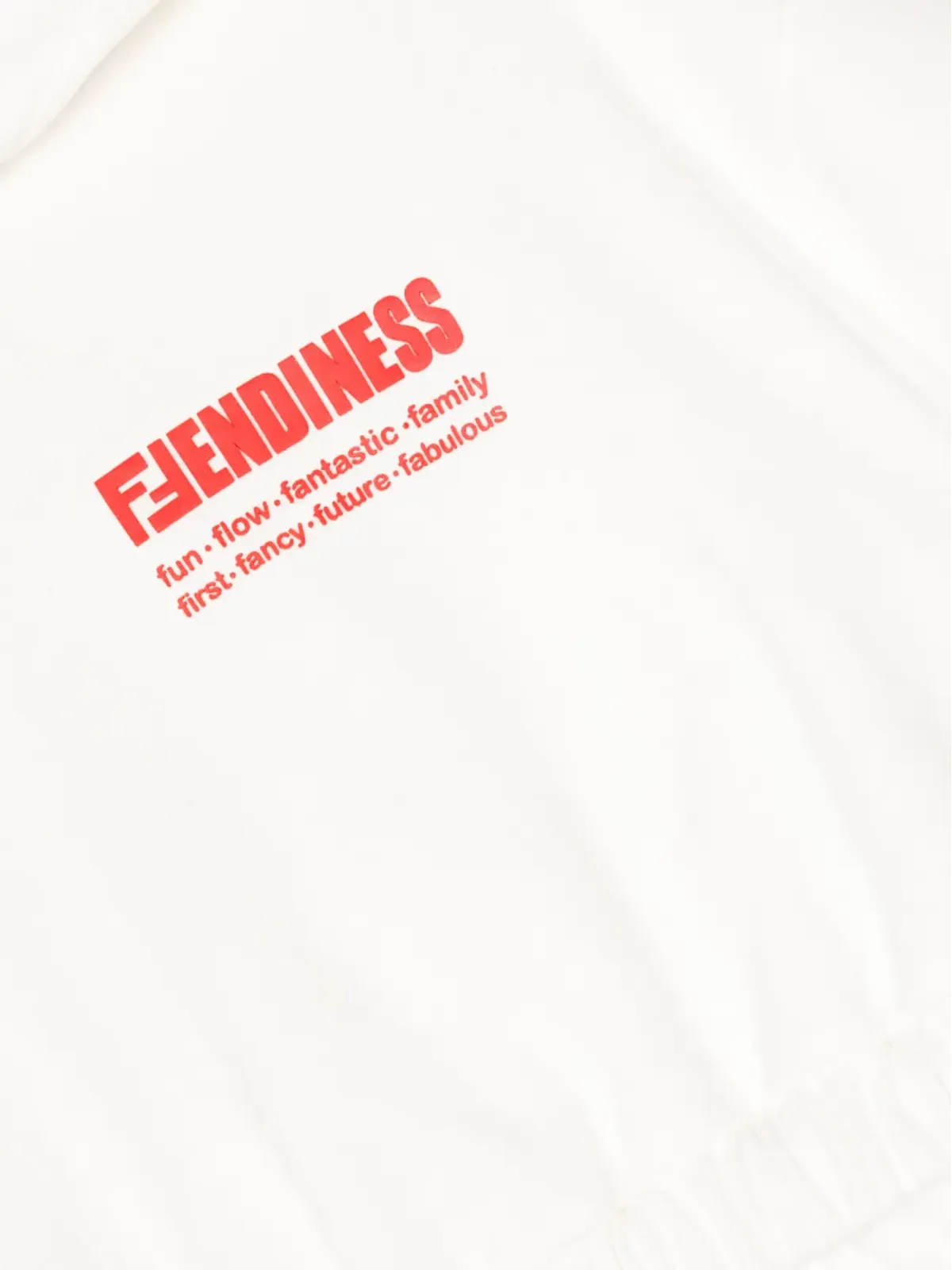 Fendi Kids ロゴプリント コットンパーカー - 画像3