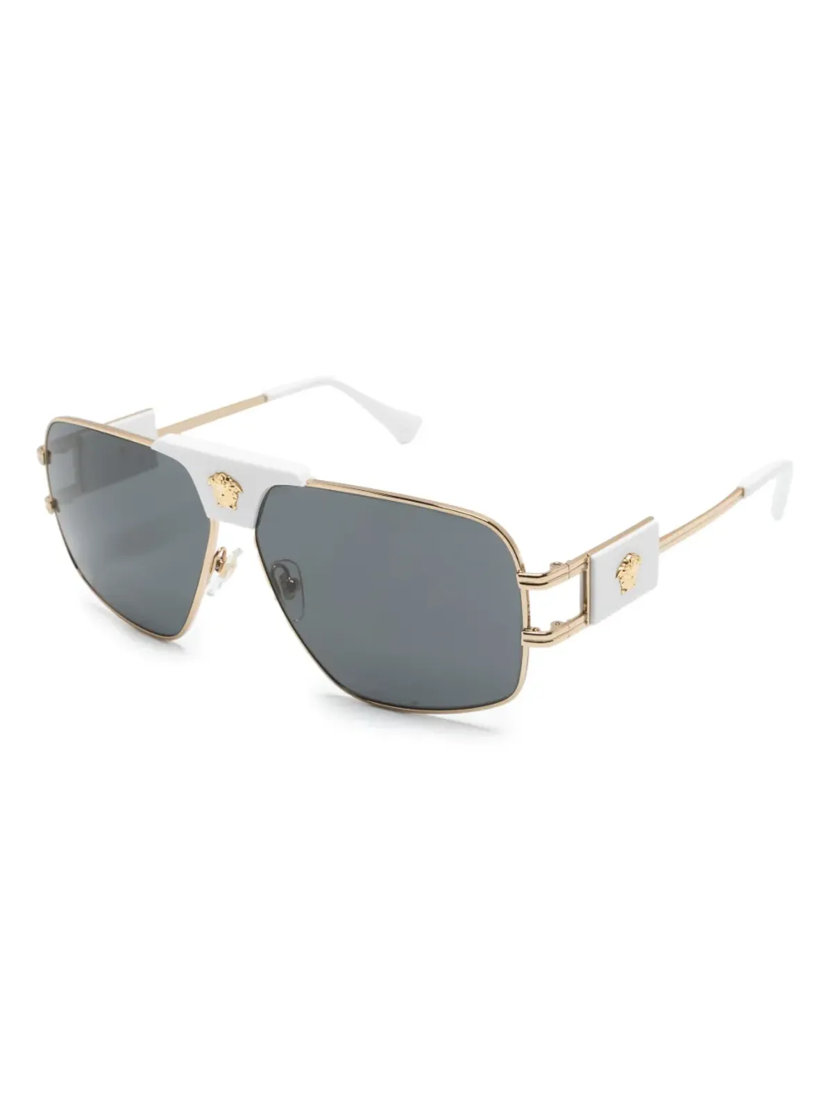 Versace Eyewear + パイロットフレーム ティンテッドサングラス - 画像2