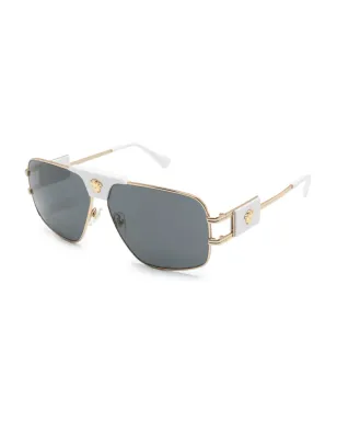 Versace Eyewear + パイロットフレーム ティンテッドサングラス - サムネイル2