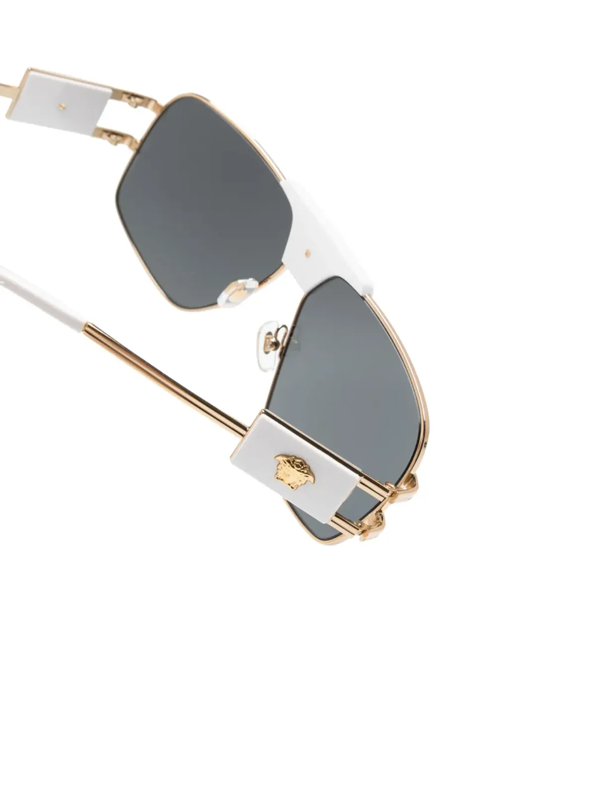 Versace Eyewear + パイロットフレーム ティンテッドサングラス - 画像3